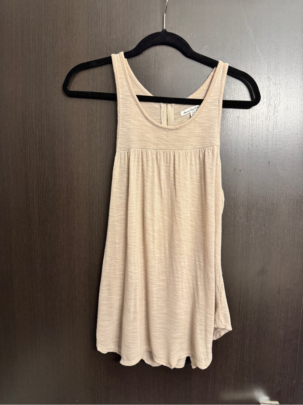 American Eagle Outfitters Sleeveless Tank in Light Beige